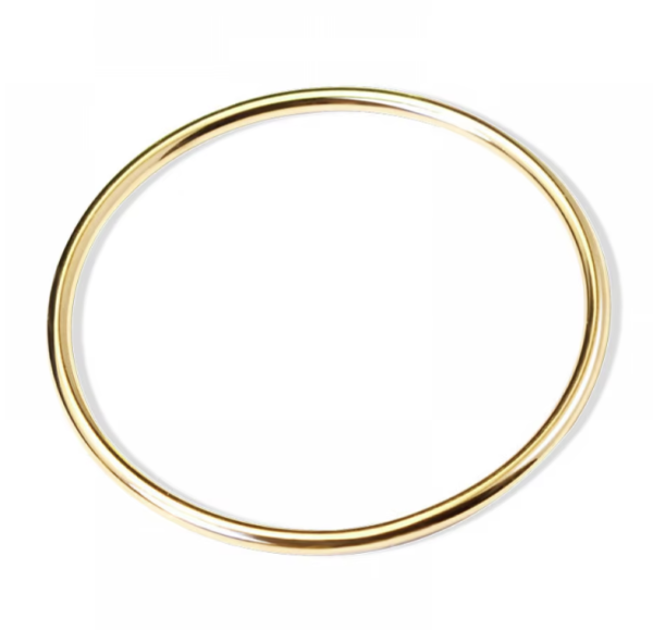 Eve 18K Gold Plated Stainless Steel Bangle