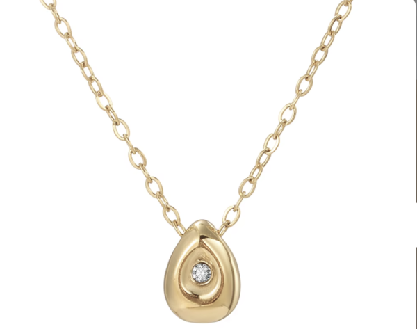 Amelia 14K Gold Pendant Necklace