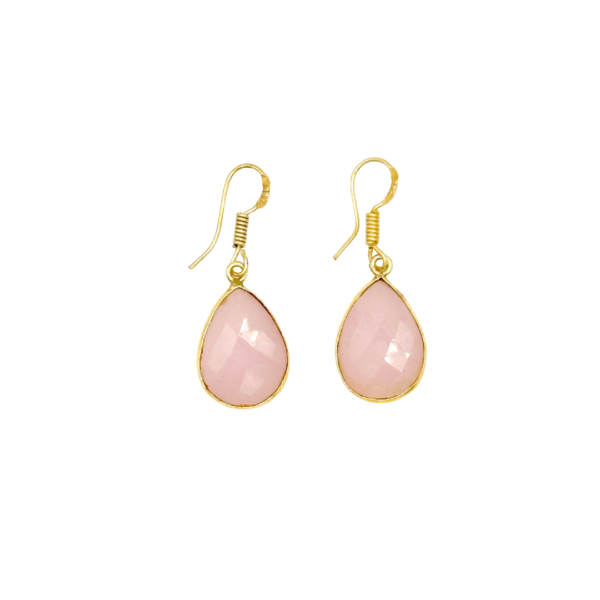 Amelie – Blush Gemstone Earrings
