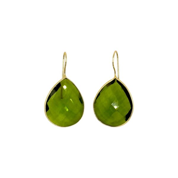 Sylvie – Green Gemstone Earrings